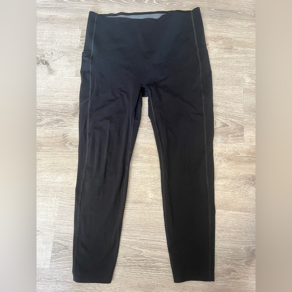 SPANX Black and Gray Leggings